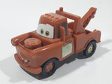 Disney Pixar Cars Tow Mater Brown Plastic Toy Car Vehicle
