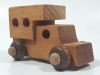 Vintage 1970s The Wooden Toy Company of Canada Camper Truck Wood Toy Car Vehicle