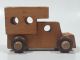 Vintage 1970s The Wooden Toy Company of Canada Camper Truck Wood Toy Car Vehicle