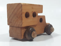 Vintage 1970s The Wooden Toy Company of Canada Camper Truck Wood Toy Car Vehicle