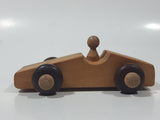 Vintage 1970s The Wooden Toy Company of Canada Racer Car Wood Toy Vehicle