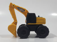 CAT Caterpillar Excavator Yellow Plastic Toy Car Vehicle 9862