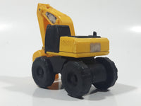 CAT Caterpillar Excavator Yellow Plastic Toy Car Vehicle 9862