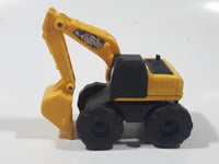 CAT Caterpillar Excavator Yellow Plastic Toy Car Vehicle 9862