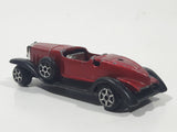 Vintage Summer Marz Karz S8106 1930 Packard Boattail Speedster Red with Black Fenders Die Cast Toy Car Vehicle