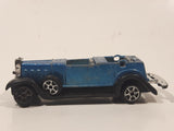 Vintage Summer Marz Karz S8103 1932 Cadillac V-16 Blue with Black Fenders Die Cast Toy Car Vehicle