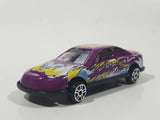 Unknown Brand Stock Car #19 Speedway Purple Die Cast Toy Race Car Vehicle