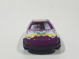 Unknown Brand Stock Car #19 Speedway Purple Die Cast Toy Race Car Vehicle