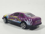 Unknown Brand Stock Car #19 Speedway Purple Die Cast Toy Race Car Vehicle