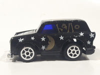 Rare Vintage High Speed 9026 Hallo Moon Black Pull Back Die Cast Toy Car Vehicle