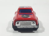 Rare Vintage High Speed 9027 Bowling Red Pull Back Die Cast Toy Car Vehicle