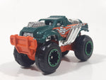 Zuru Metal Machines Bone Crusher Truck Green and Orange #65 Die Cast Toy Car Vehicle