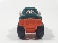 Zuru Metal Machines Bone Crusher Truck Green and Orange #65 Die Cast Toy Car Vehicle