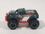 Zuru Metal Machines Bone Crusher Truck Green and Orange #65 Die Cast Toy Car Vehicle