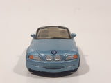 Motor Max No. 6001 BMW Z3 Convertible Light Blue Die Cast Toy Car Vehicle