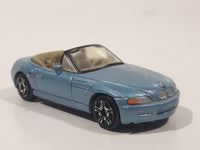 Motor Max No. 6001 BMW Z3 Convertible Light Blue Die Cast Toy Car Vehicle