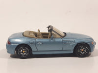 Motor Max No. 6001 BMW Z3 Convertible Light Blue Die Cast Toy Car Vehicle