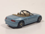 Motor Max No. 6001 BMW Z3 Convertible Light Blue Die Cast Toy Car Vehicle