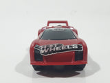 2014 McDonald's Hot Wheels Quick 'N Sik Red Plastic Die Cast Toy Car Vehicle