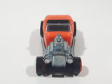 1996 McDonald's Hot Wheels Roadster Flame Rider Orange Die Cast Toy Hot Rod Car Vehicle