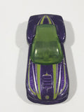 2009 Hot Wheels HW Designs Pony-Up Metallic Purple Die Cast Toy Car Vehicle