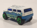 2013 Hot Wheels HW City: Graffiti Rides Rockster Pearl White Die Cast Toy Car Vehicle