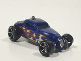 2010 Hot Wheels HW Hot Rods Sooo Fast Dark Blue Die Cast Toy Car Vehicle