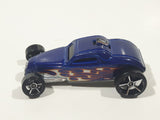 2010 Hot Wheels HW Hot Rods Sooo Fast Dark Blue Die Cast Toy Car Vehicle