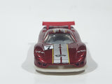 2010 Hot Wheels Race World Speedway Saleen S7 Metalflake Red Die Cast Toy Dream Race Car Vehicle