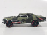 2020 Hot Wheels Rod Squad '68 Nova Army Green Die Cast Toy Car Vehicle