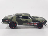 2020 Hot Wheels Rod Squad '68 Nova Army Green Die Cast Toy Car Vehicle