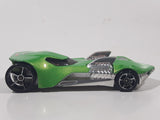 2010 Hot Wheels Track Stars Twin Mill III Metalflake Green Die Cast Toy Car Vehicle