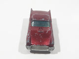 1982 Hot Wheels '57 T-Bird Metalflake Red Die Cast Toy Classic Car Vehicle