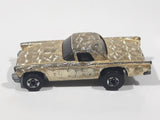1992 Hot Wheels Gleam Team '57 T-Bird Textured Gold Chrome Die Cast Toy Classic Car Vehicle