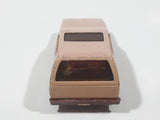 Vintage 1981 Hot Wheels Minitrek Tan Brown Die Cast Toy Car Vehicle Made in Hong Kong