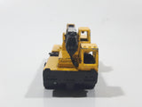 Vintage 1982 Hot Wheels Wheels Workhorses Construction Crane Yellow Die Cast Toy Car Vehicle