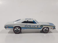 2011 Hot Wheels HW Main Street '69 Dodge Charger Ocala Police 742 Pearl White Die Cast Toy Muscle Car Vehicle