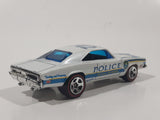 2011 Hot Wheels HW Main Street '69 Dodge Charger Ocala Police 742 Pearl White Die Cast Toy Muscle Car Vehicle