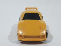 Rare 1994 SEGA Virtua Racing Sports Car Yellow Die Cast Toy Car Vehicle Made in Japan