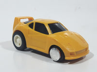 Rare 1994 SEGA Virtua Racing Sports Car Yellow Die Cast Toy Car Vehicle Made in Japan