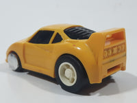 Rare 1994 SEGA Virtua Racing Sports Car Yellow Die Cast Toy Car Vehicle Made in Japan