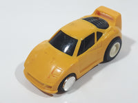 Rare 1994 SEGA Virtua Racing Sports Car Yellow Die Cast Toy Car Vehicle Made in Japan