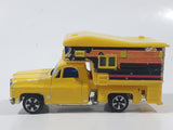 JRI Road Machines RV Camper Chevy Pickup Truck Yellow Die Cast Toy Car Vehicle - Hong Kong