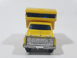 JRI Road Machines RV Camper Chevy Pickup Truck Yellow Die Cast Toy Car Vehicle - Hong Kong