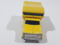 JRI Road Machines RV Camper Chevy Pickup Truck Yellow Die Cast Toy Car Vehicle - Hong Kong