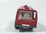 Vintage 1980 Majorette No. 246 Range Rover Rescue Team Red 1/60 Scale Die Cast Toy Car Emergency Vehicle