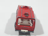 Vintage 1980 Majorette No. 246 Range Rover Rescue Team Red 1/60 Scale Die Cast Toy Car Emergency Vehicle