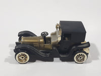 Vintage Reader's Digest High Speed Corgi Town Coupe Gold and Black No. HF9090 Classic Die Cast Toy Antique Car Vehicle