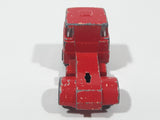 Vintage PlayArt Semi Tractor Truck Red Die Cast Toy Car Vehicle Made in Hong Kong