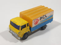 Vintage Faie Ford PCL Phoenix Container Semi Truck Yellow and Blue Die Cast Toy Car Vehicle Made in Hong Kong